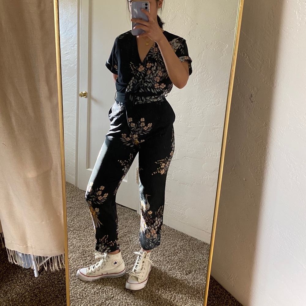 Kimono inspired jumpsuit